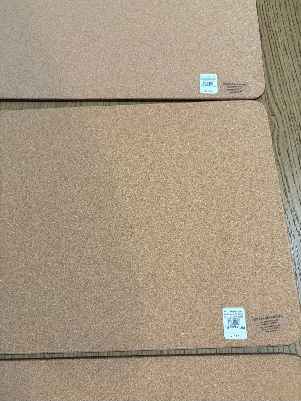 Williams Sonoma Cork Cutting/Serving Board in Natural Cork